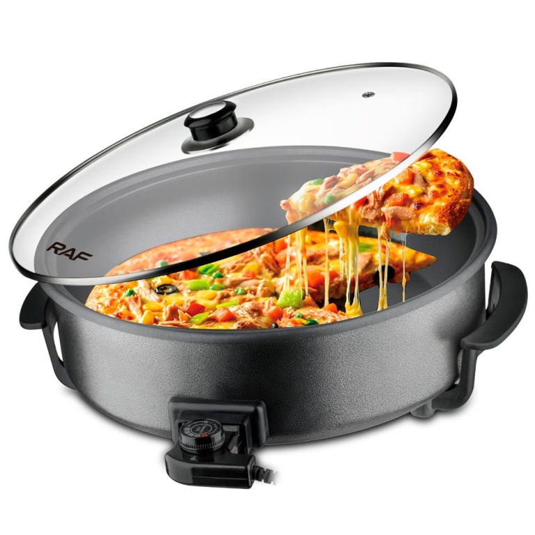 Παρασκευαστής πίτσας 1500W με χωρητικότητα 6lt Raf R.5405 ανθρακί