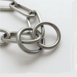 Πνίχτης Σκύλου Αλυσίδα σε Ασημί χρώμα 2.5mm 19418-213