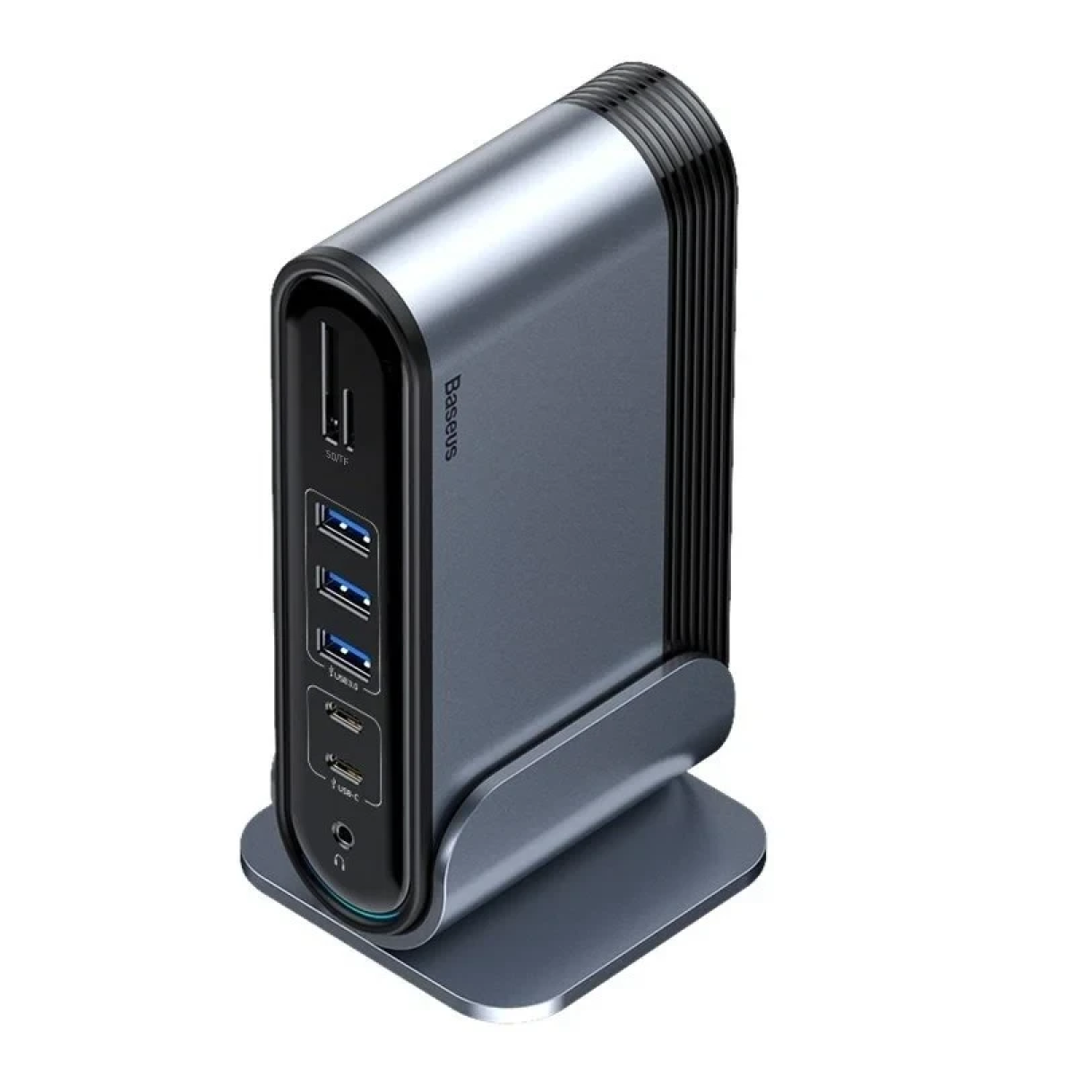 Baseus Πολυλειτουργικό HUB Working Station Τριών Οθονών 17in1 CAHUB-DG0G - Image 3