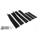 Προεκτάσεις Μαρσπιέ Αυτοκινήτου Universal 6 τεμάχια