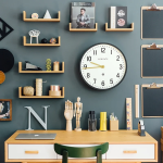 Newgate Αναλογικό Ρολόι Τοίχου Mr Edwards Αθόρυβο Quartz 45cm Μεταλλικό, Γκρι SF0018CL-GY - Image 3