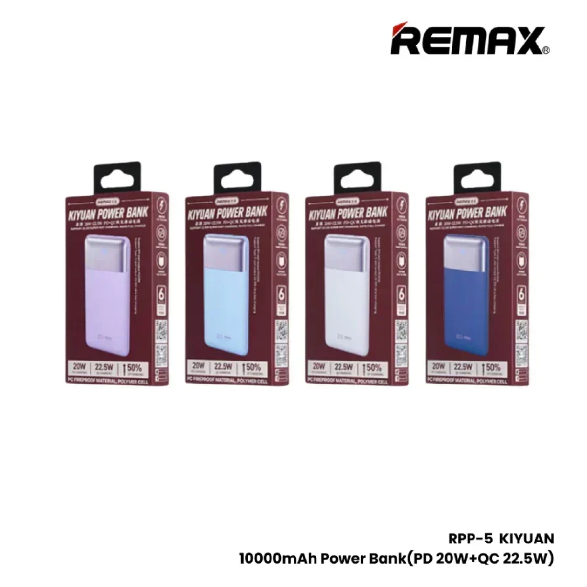 Remax Power Bank RPP-5 Άσπρο