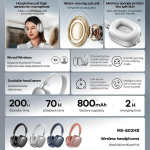 REMAX RB-602HB Bluetooth Headset Ασύρματα Λευκά