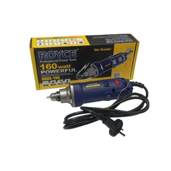 Royce Μίνι Τρυπάνι Μοντελοποίησης 160 watt Για Κοπή Και Λείανση
