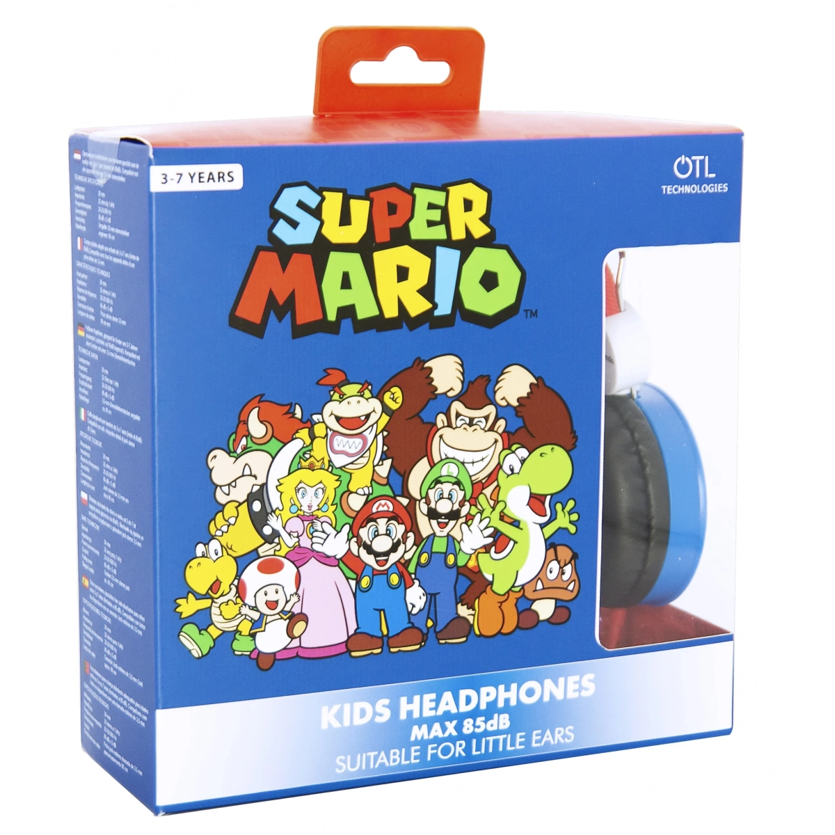 OTL Παιδικά Ακουστικά Κεφαλής SUPER MARIO Multicolor SM0666 - Image 4