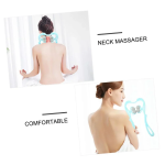 Συσκευή Μασάζ Αυχένα και Λαιμού Roller Massage Stick Γαλάζιο