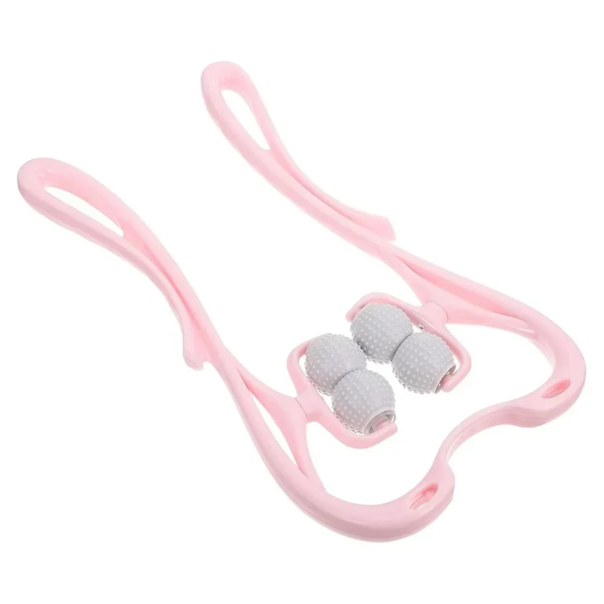 Συσκευή Μασάζ Αυχένα και Λαιμού Roller Massage Stick Ροζ