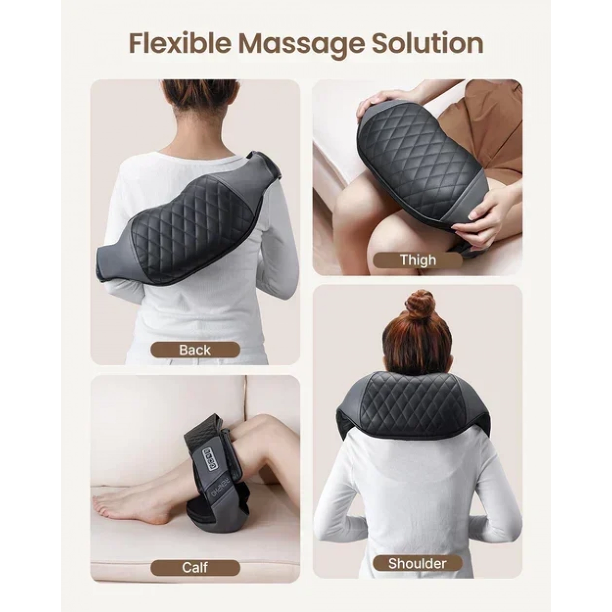 Συσκευή Mασάζ Shiatsu για Αυχένα, Πλάτη, Ώμους