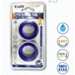Ταινία Στεγανοποίησης Σπειρωμάτων 2τμχ PTFE 10m 12mm Yiad 79357