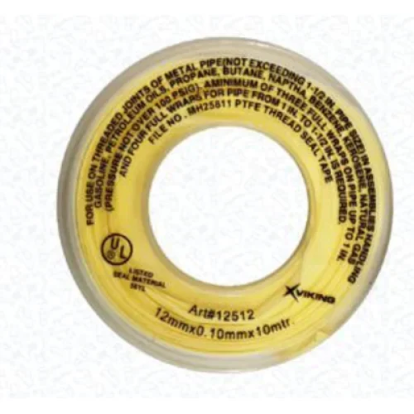 Ταινία Στεγανοποίησης Σπειρωμάτων 2τμχ PTFE 10m 12mm Yiad 79359
