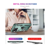 Θήκη Ring Armor iPhone 16 Με Βάση Δαχτυλιδιού Πράσινο