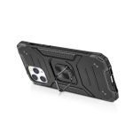 Θήκη Ring Armor iPhone 16 Plus Με Βάση Δαχτυλιδιού Μαύρο