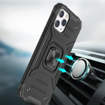 Θήκη Ring Armor iPhone 16 Plus Με Βάση Δαχτυλιδιού Μαύρο