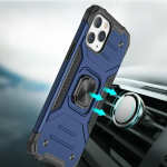 Θήκη Ring Armor iPhone 16 Pro Με Βάση Δαχτυλιδιού Μπλε