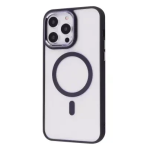 Θήκη Σιλικόνης iPhone 16 Plus MagSafe Με Πλαίσιο και Γυαλί Προστασίας Κάμερας IP16- Μωβ