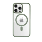 Θήκη Σιλικόνης iPhone 16 Pro Max MagSafe Με Πλαίσιο και Γυαλί Προστασίας Κάμερας IP16- Πράσινο