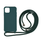Θήκη Σιλικόνης LANYARD με Κορδόνι για iPhone 16 Pro Πράσινο