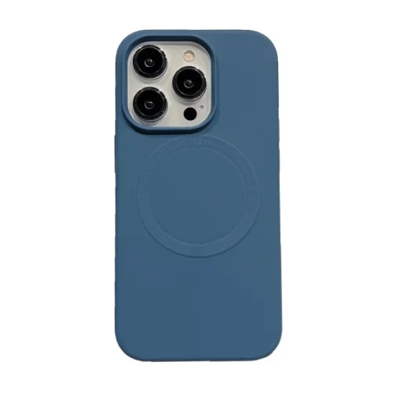 Θήκη TPU iPhone 16 Plus MagSafe Με Πλαίσιο Κάμερας IP16- Σκούρο Μπλε