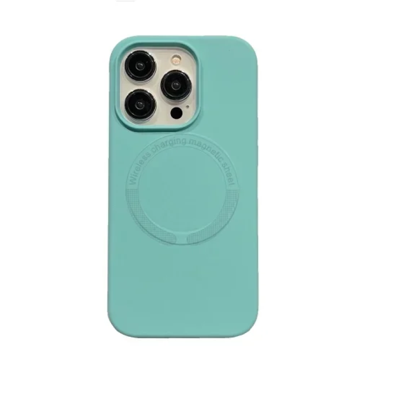 Θήκη TPU iPhone 16 Plus MagSafe Με Πλαίσιο Κάμερας IP16- Τιρκουάζ