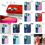 Θήκη TPU iPhone 16 Pro Max MagSafe Με Πλαίσιο Κάμερας IP16- Ανοιχτό Ροζ