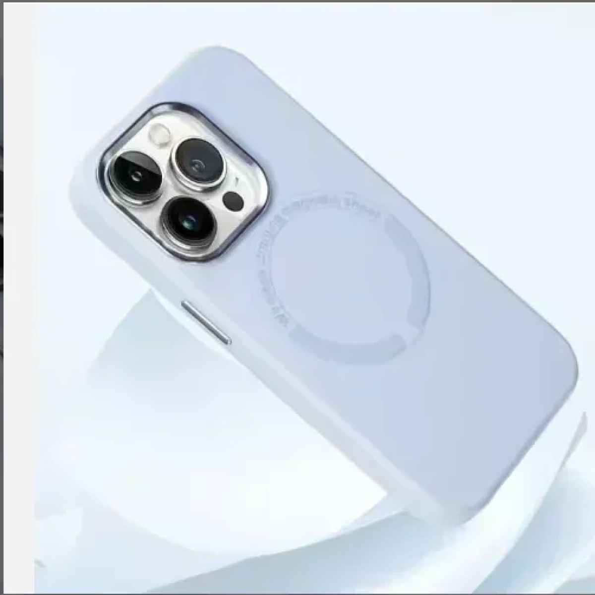 Θήκη TPU iPhone 16 Pro Max MagSafe Με Πλαίσιο Κάμερας IP16- Ανοιχτό Ροζ
