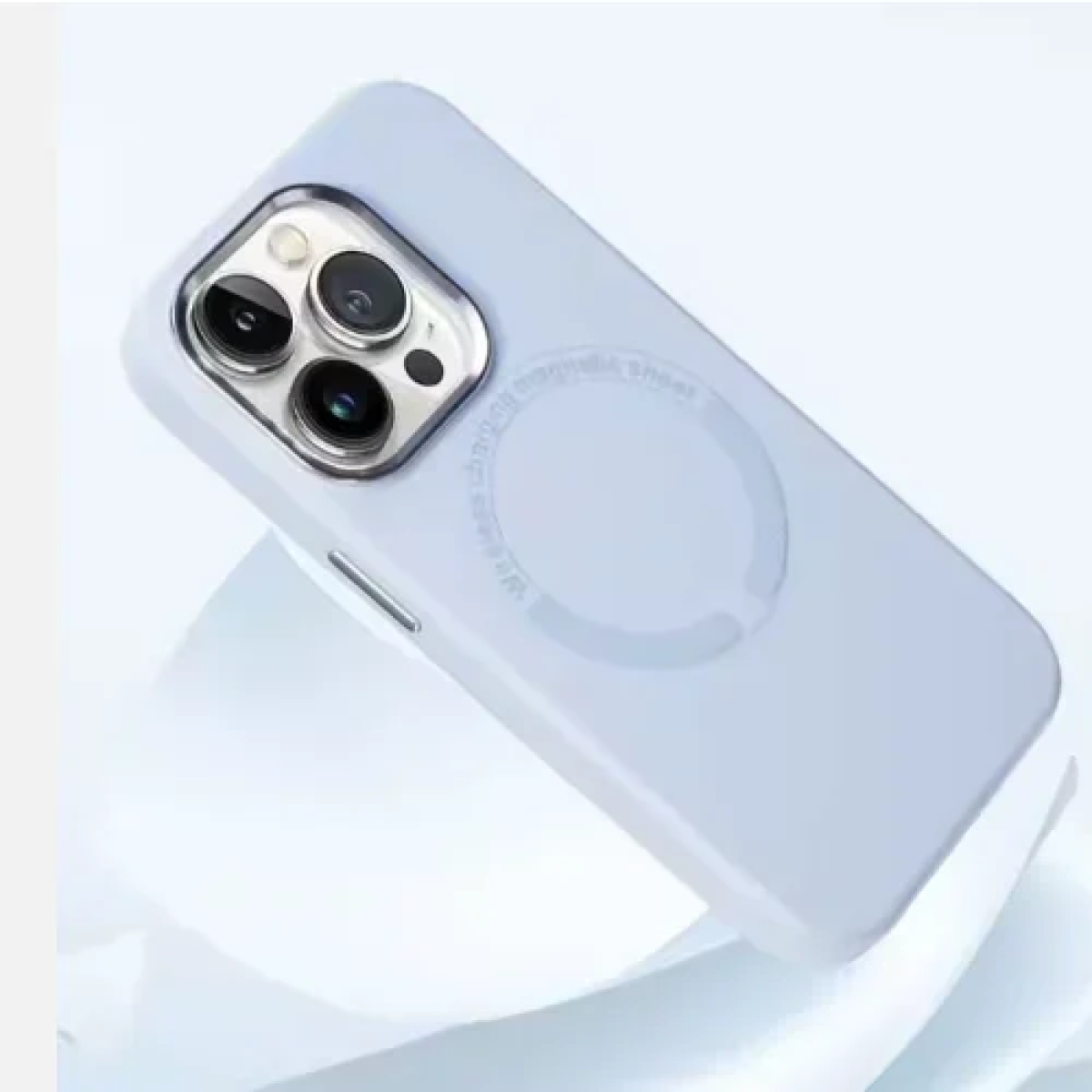 Θήκη TPU iPhone 16 Pro Max MagSafe Με Πλαίσιο Κάμερας IP16- Ανοιχτό Μωβ