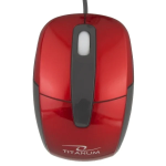 Esperanza Barracuda Ενσύρματο Mini Ποντίκι Κόκκινο TM108R - Image 2