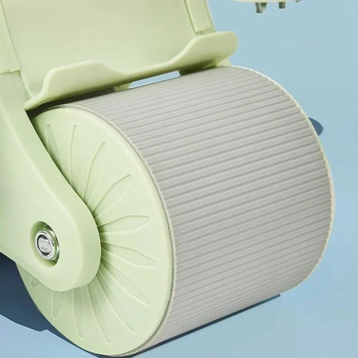 Τροχός Κοιλιακών AB Roller με 2 Στηρίγματα για Αγκώνες & Χρονοδιακόπτη Πράσινο