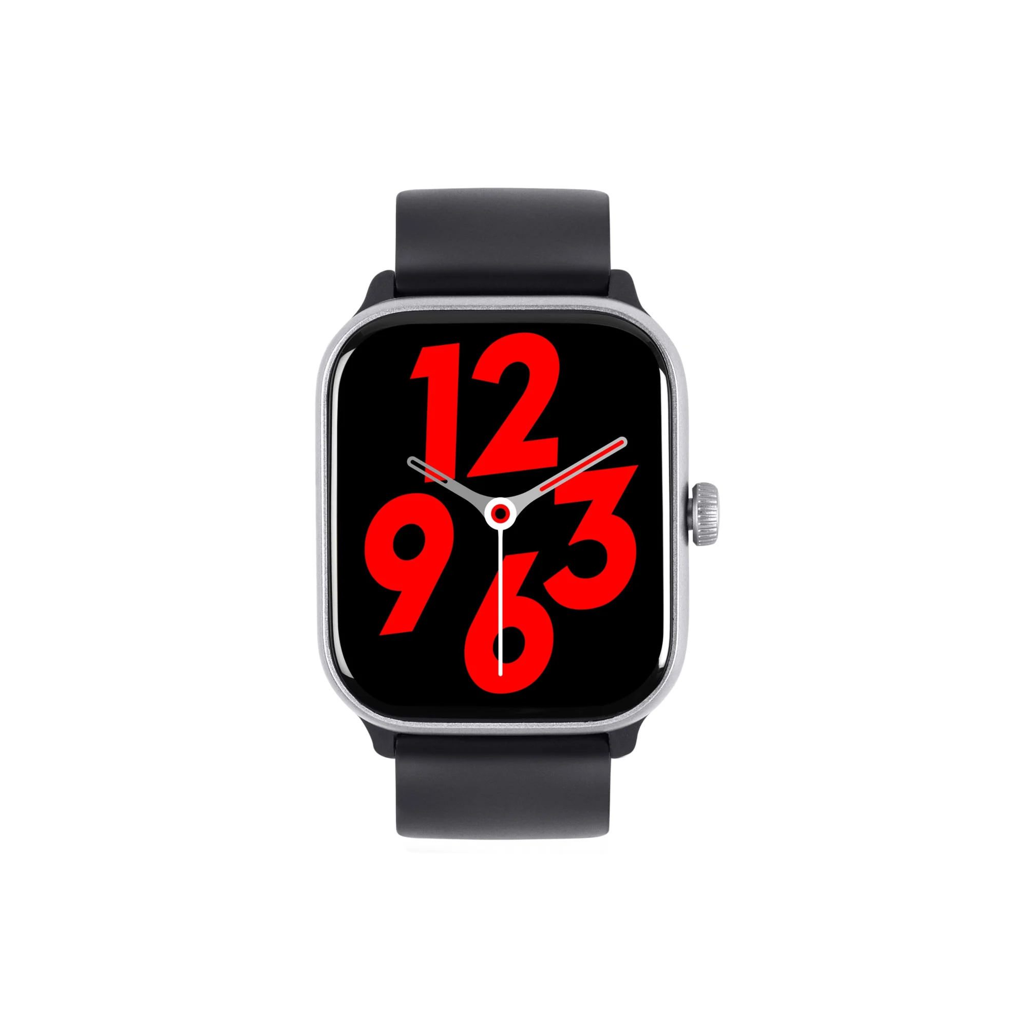 Smart Watch Tempus Pro 47mm Amoled Οθόνη με Ορθογώνια μεταλλική θήκη