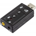 Deltaco Εξωτερική USB Κάρτα Ήχου 7.1