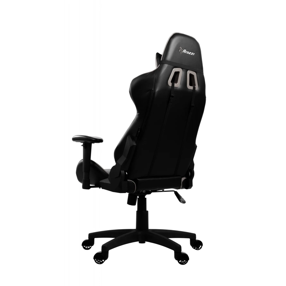 Arozzi Gaming καρεκλα δερματίνης με ρυθμιζόμενα μπράτσα Grey VERONA-V2-GY - Image 4