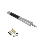 Βιδωτή κεραία αυτοκινήτου οροφής Carbon M5-M6 HW-0083 Ασημί