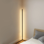 Inoleds Φωτιστικό Δαπέδου LED Minimalist Corner Υ142xΠ40xΒ40εκ. 110-240V 24W Λευκό Φως 3000k Μαύρο INOWARMFLOORLAMP - Image 3