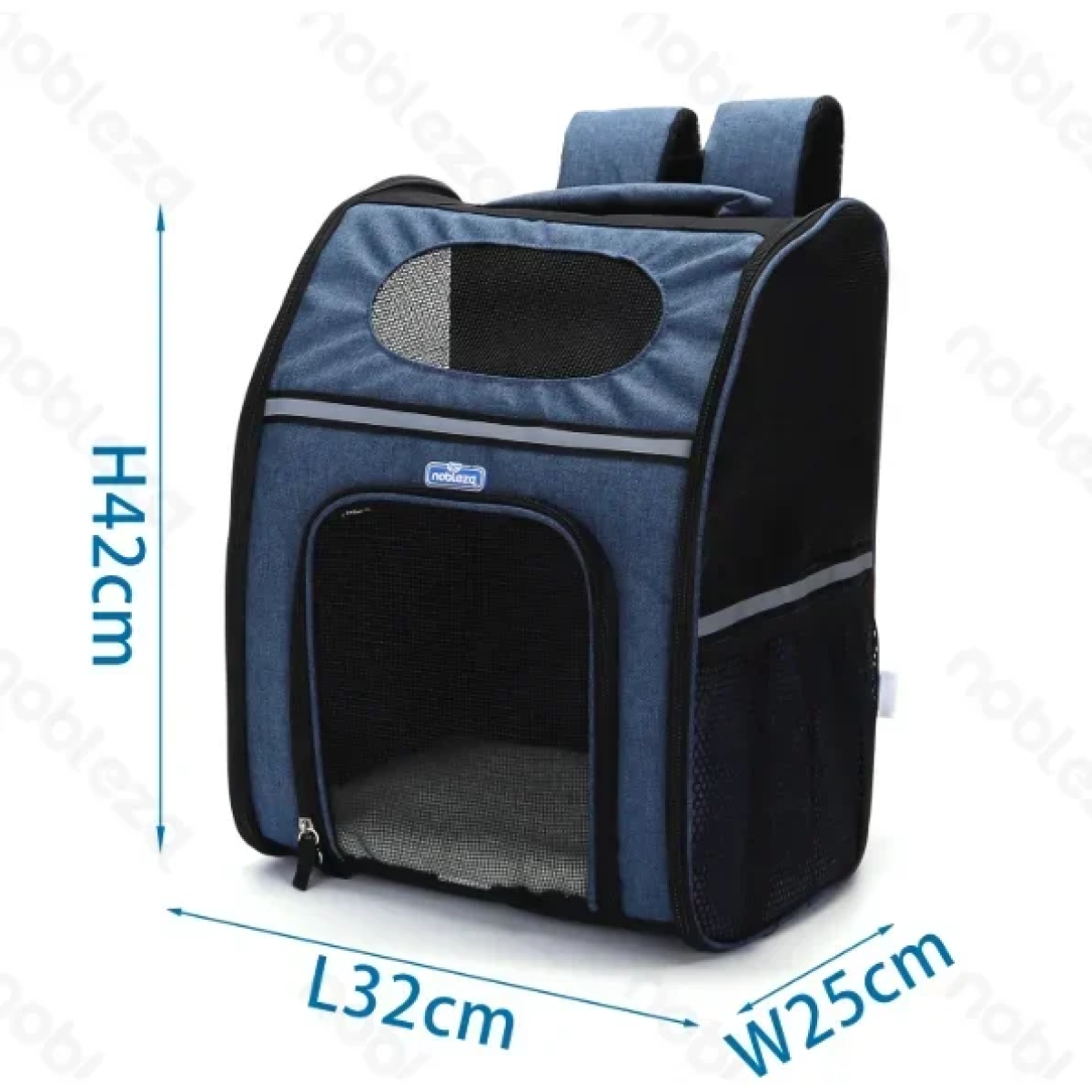 Σακίδιο Μεταφοράς για Κατοικίδια L32*W25*H42cm Μπλέ