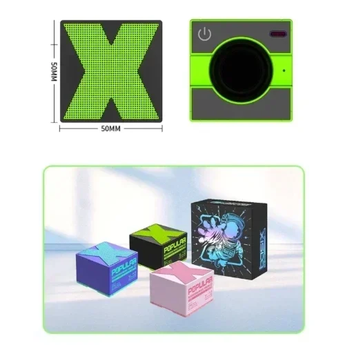 X1 Μίνι Ασύρματο Ηχείο Bluetooth Hi-Fi Στερεοφωνικό