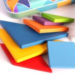 Ξύλινο Εκπαιδευτικό Παιχνίδι Παζλ Tangram Montessori
