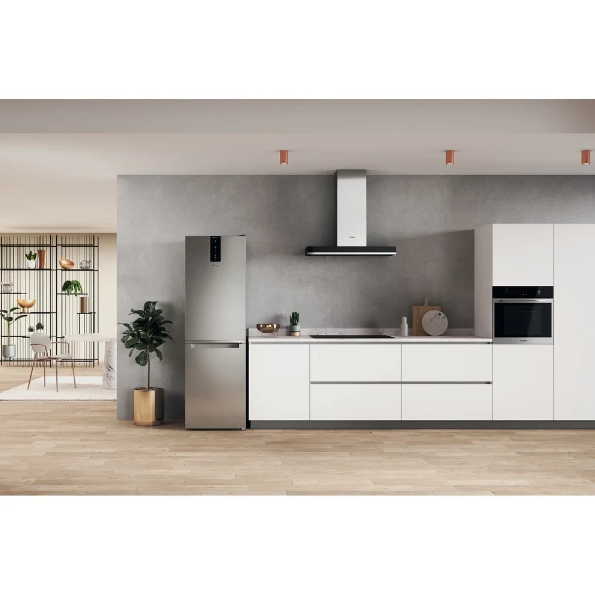 Whirlpool Ψυγειοκαταψύκτης 335lt Total NoFrost Υ191.2xΠ59.6xΒ67.8εκ. Inox W7X 82O OX - Image 4