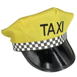 Καπέλο Taxi Ύφασμα Κίτρινο  Carnavalista 231989