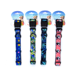 Περιλαίμιο για Σκύλους με Σχέδιο Tropical W2.5*L40-60cm Large Μπλέ