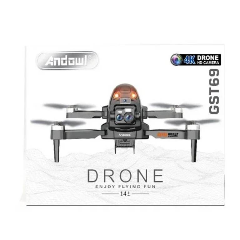 Andowl Drone με 4K Κάμερα και Χειριστήριο, Συμβατό με Smartphone GST69