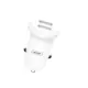 Andowl Φορτιστής αυτοκινήτου 12-24V 3.1A με 2 Θύρες USB Q-CC01