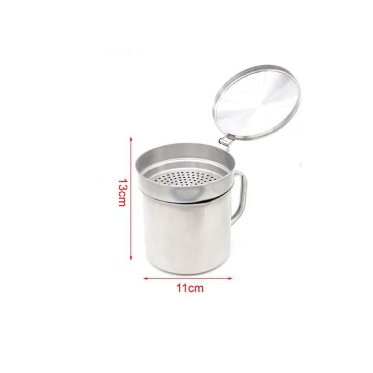 Ανοξείδωτο σουρωτήρι λαδιού 1000 ml