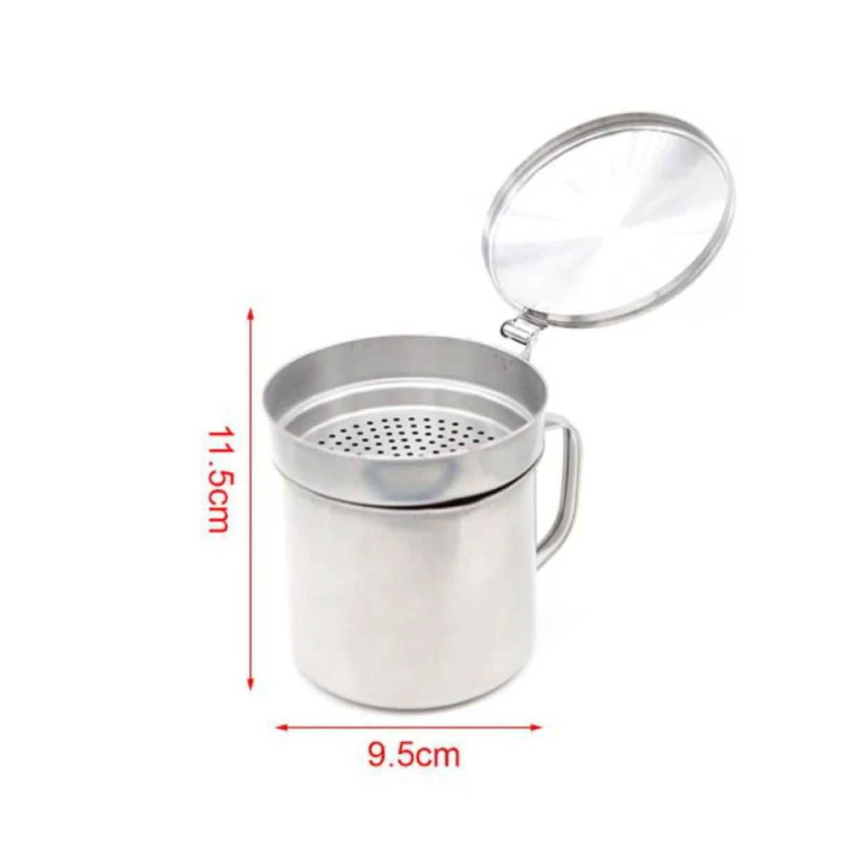 Ανοξείδωτο σουρωτήρι λαδιού 500 ml