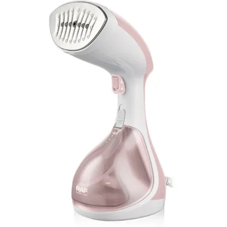 Ατμοκαθαριστής Ρούχων Χειρός 1500W με Δοχείο 300ml Raf R.1370 Ροζ