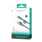 Cable USB - USB-C Joyroom S-A50 Unlimited 3A 1.2m Γκρι