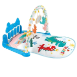 Χαλάκι δραστηριοτήτων μωρού 92x44.5x61.5cm πολύχρωμο 696-R30