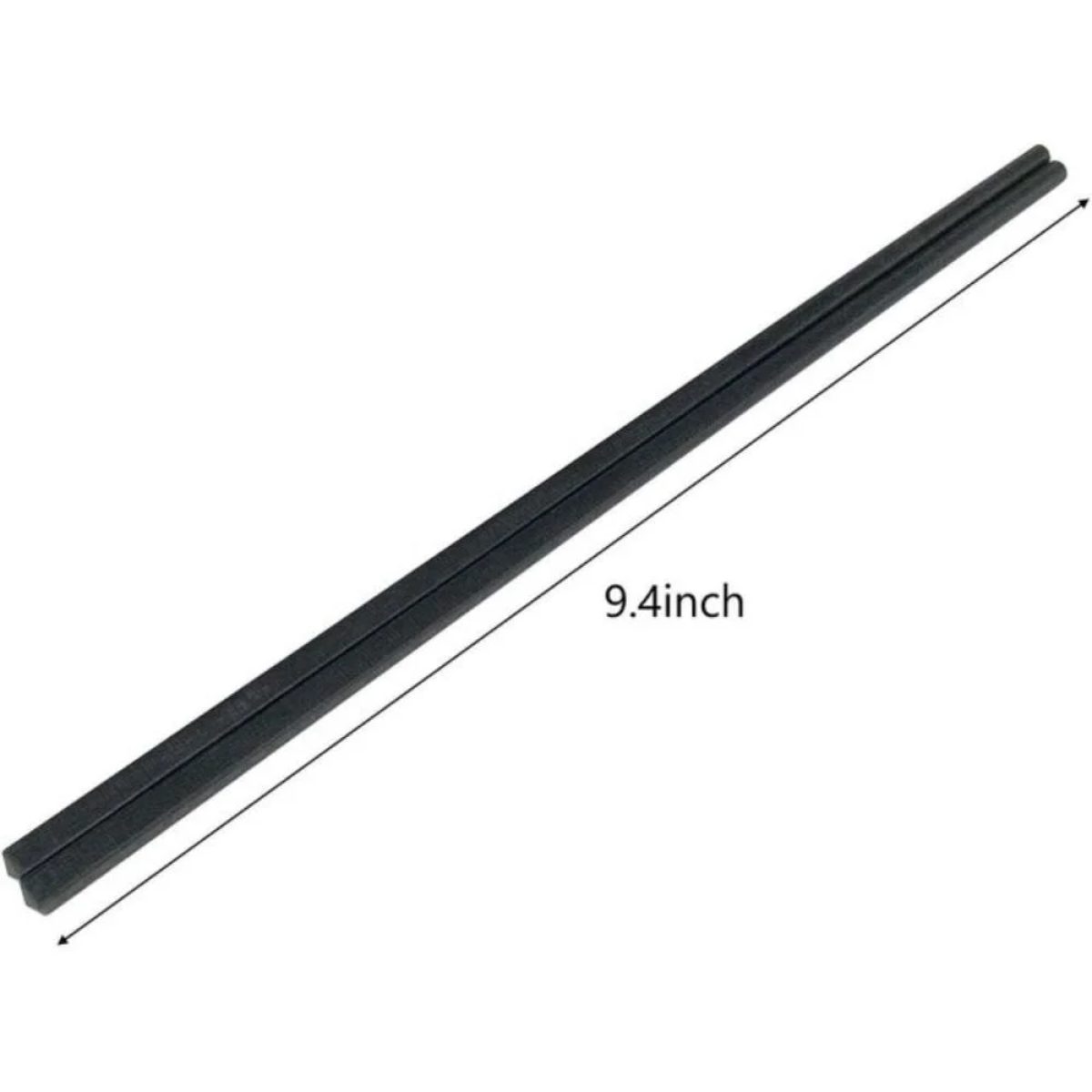 Chopsticks Φαγητού σε Μαύρο Χρώμα - 4 ζευγ.