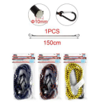 Χταπόδι – Ιμάντας Πρόσδεσης Ελαστικός Με 2 Καραμπίνερ 10mmx150cm Κίτρινο 2000882