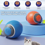 Διαδραστική μπάλα για γάτες - Intelligent Cat Teasing Ball - μπλε - Image 4