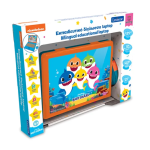 Εκπαιδευτικό δίγλωσσο Laptop Baby Shark - μπλε JC598BSi8 - Image 2